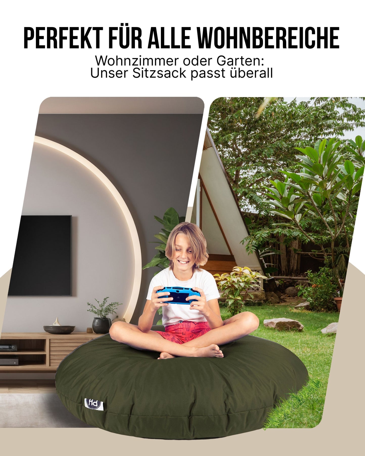 DuoBag Sitzsack 2-in-1