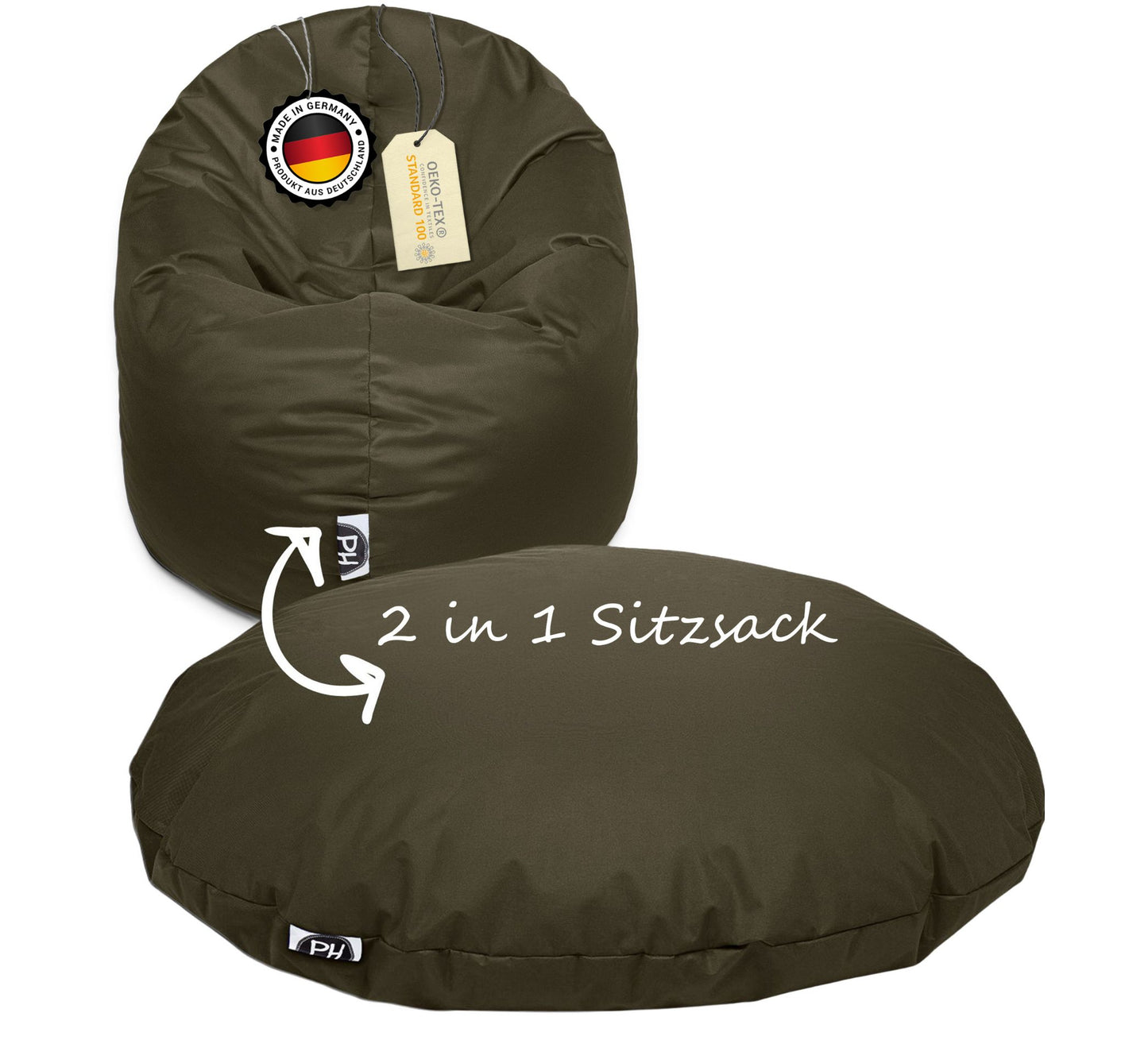 Sitzsack 2-in-1