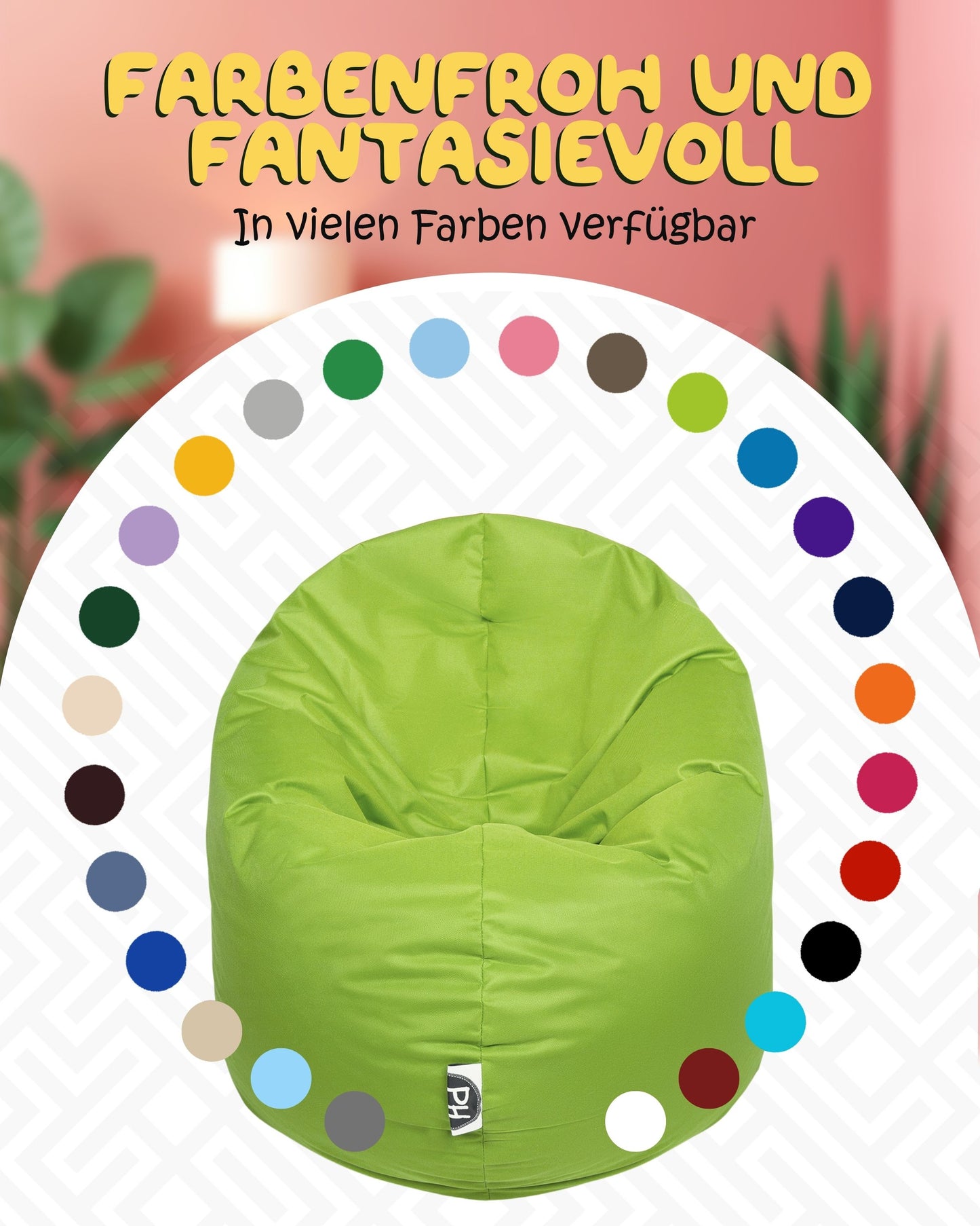 Sitzsack Jumbo 2-in-1