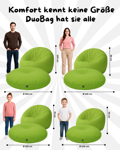 DuoBag Sitzsack 2-in-1