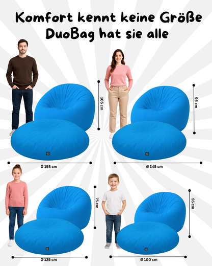 DuoBag Sitzsack 2-in-1
