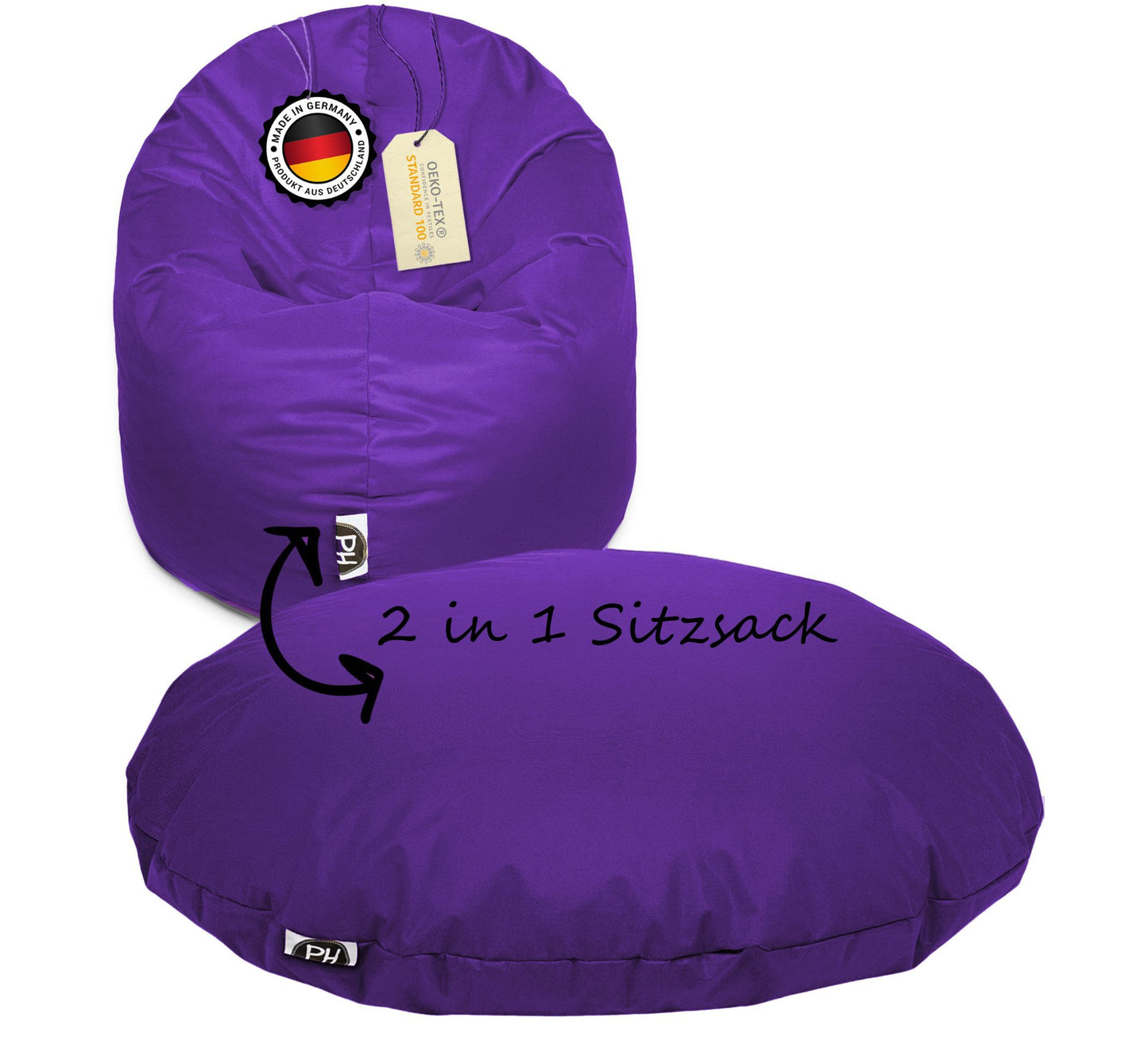 Sitzsack 2-in-1
