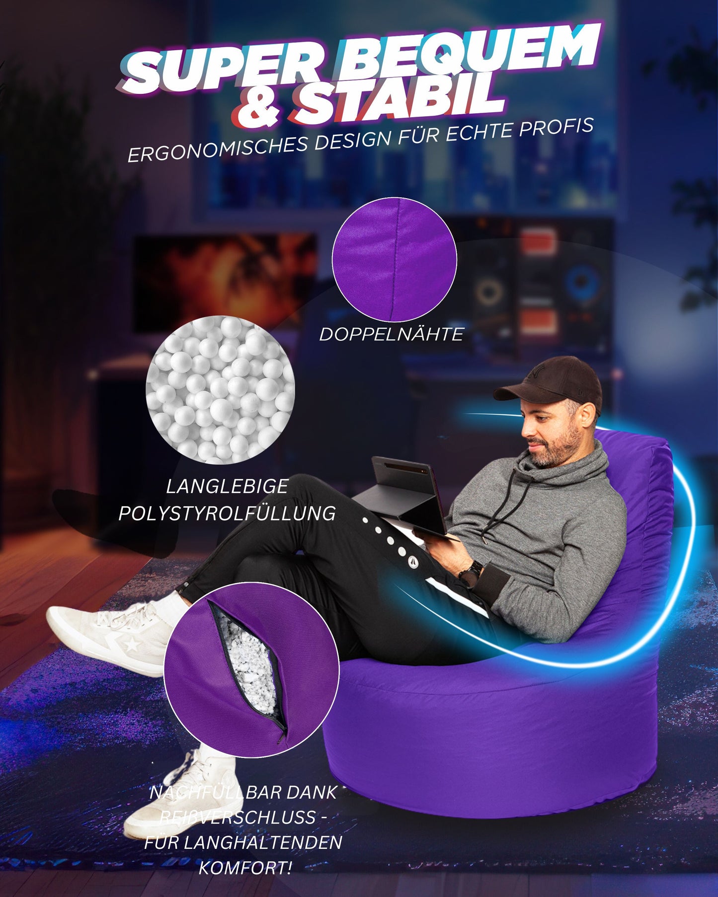 Gamer-Sessel für Kinder