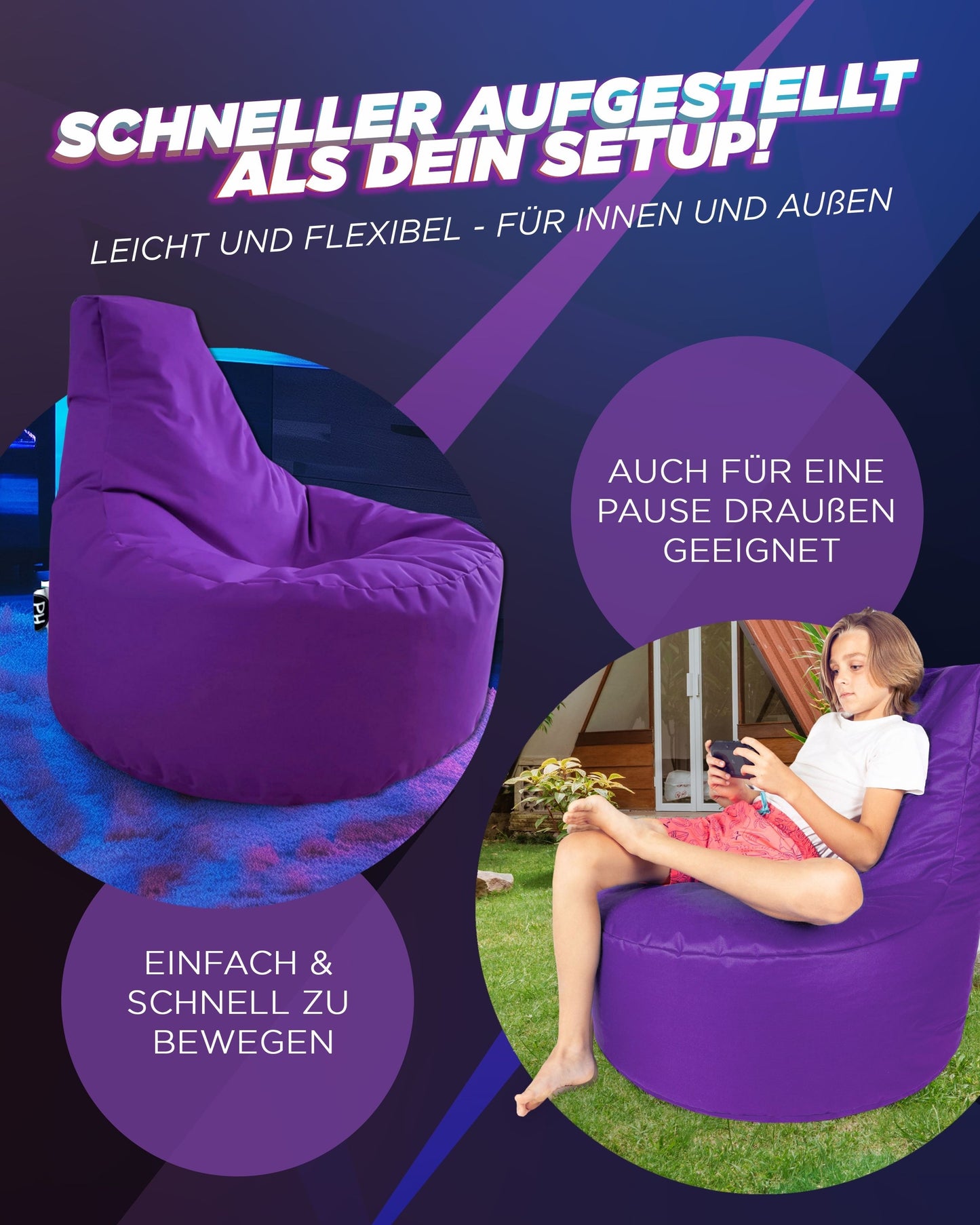 Gamer-Sessel für Kinder