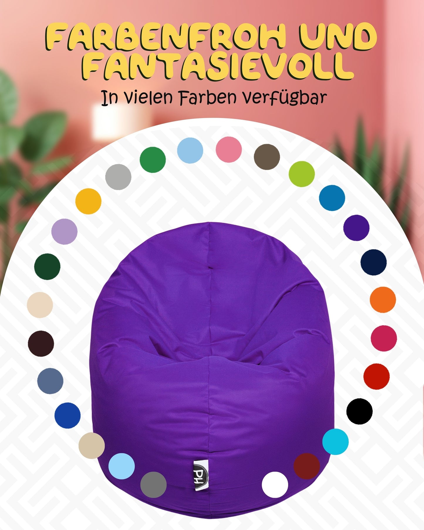 Sitzsack Jumbo 2-in-1