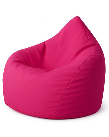 Sitzsack in Tropfenform