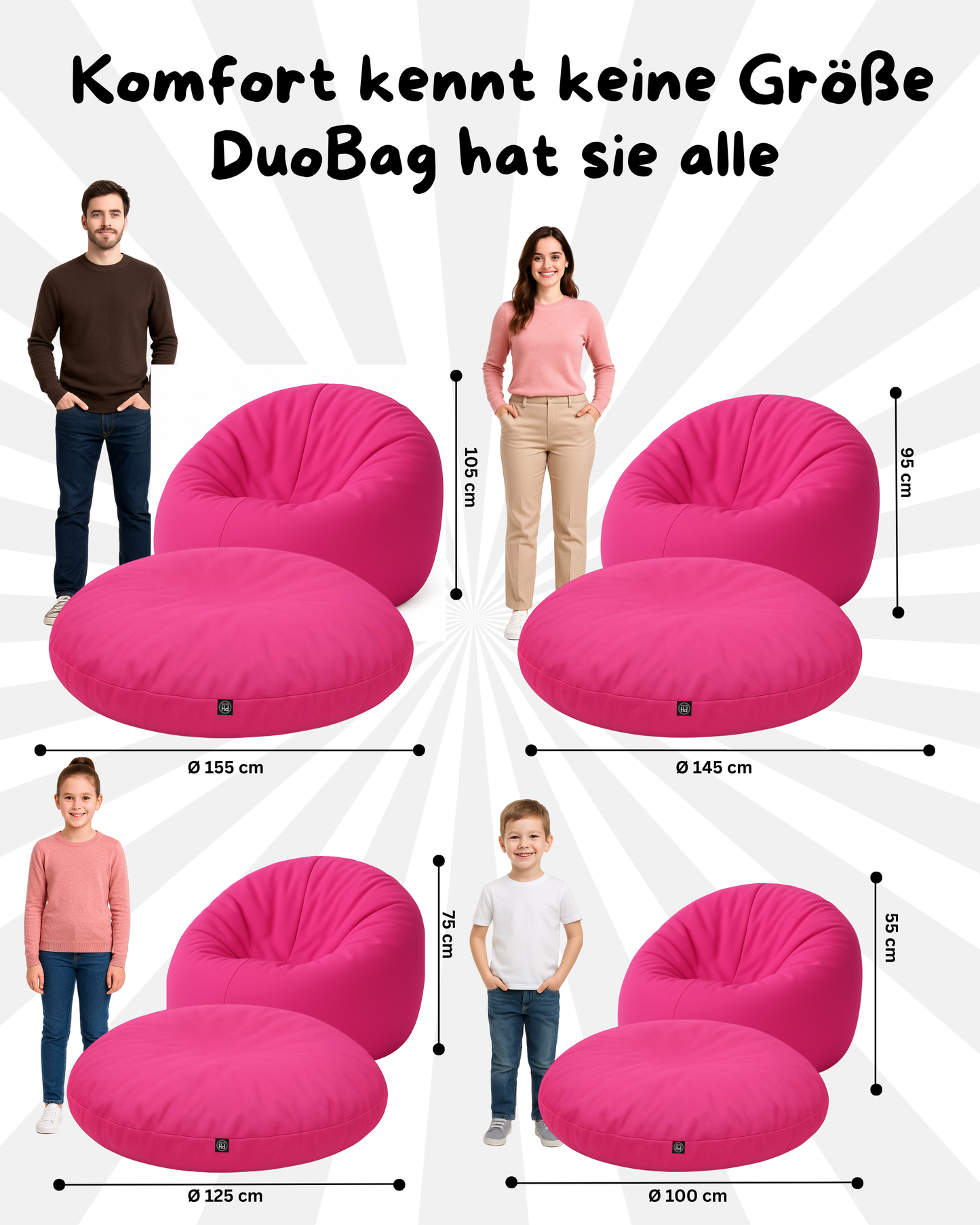 DuoBag Sitzsack 2-in-1