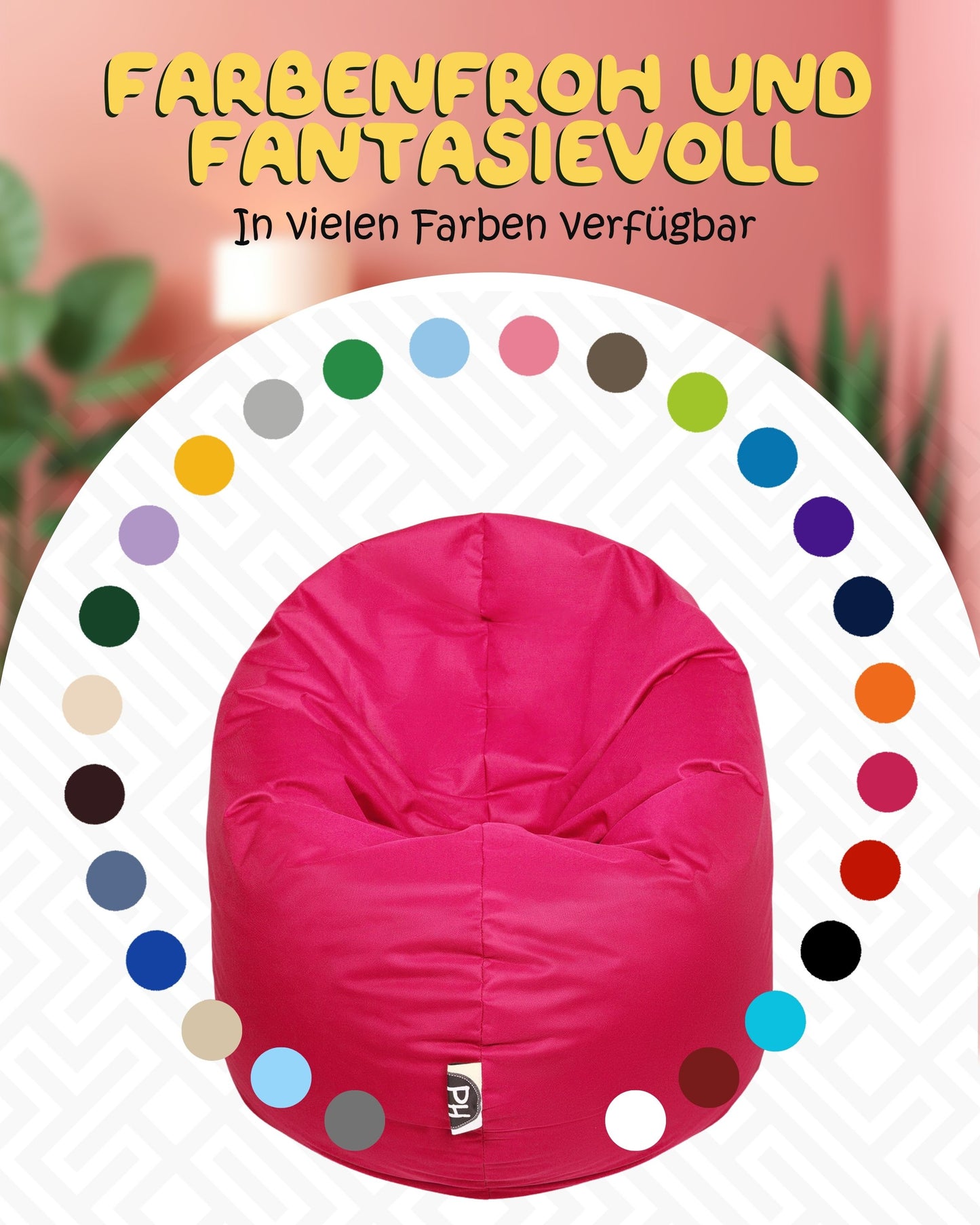 Sitzsack Jumbo 2-in-1