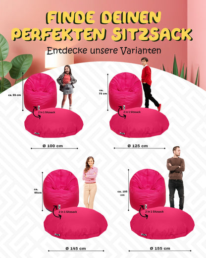 Sitzsack 2-in-1