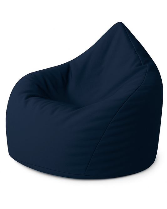 Sitzsack in Tropfenform