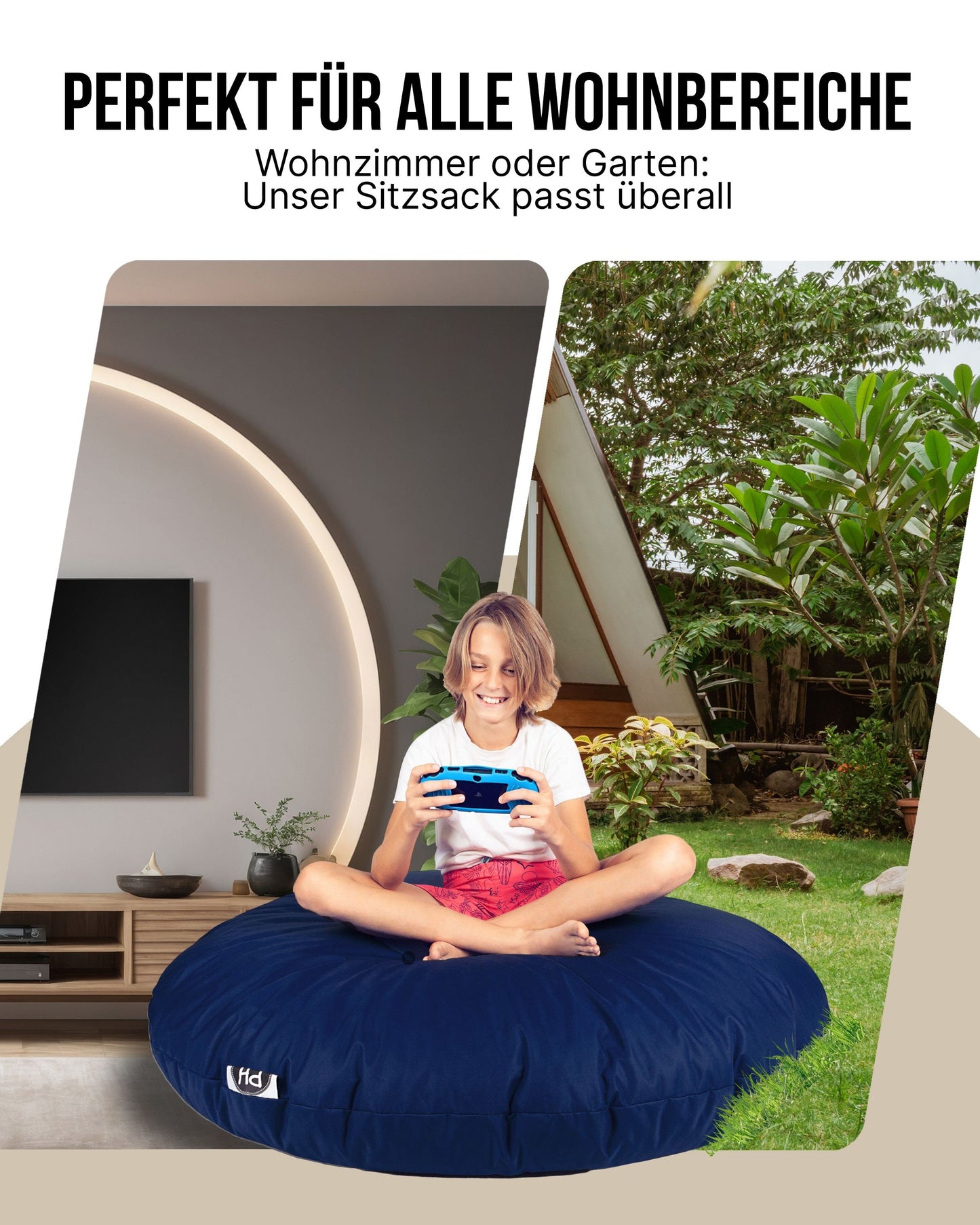 Sitzsack 2-in-1