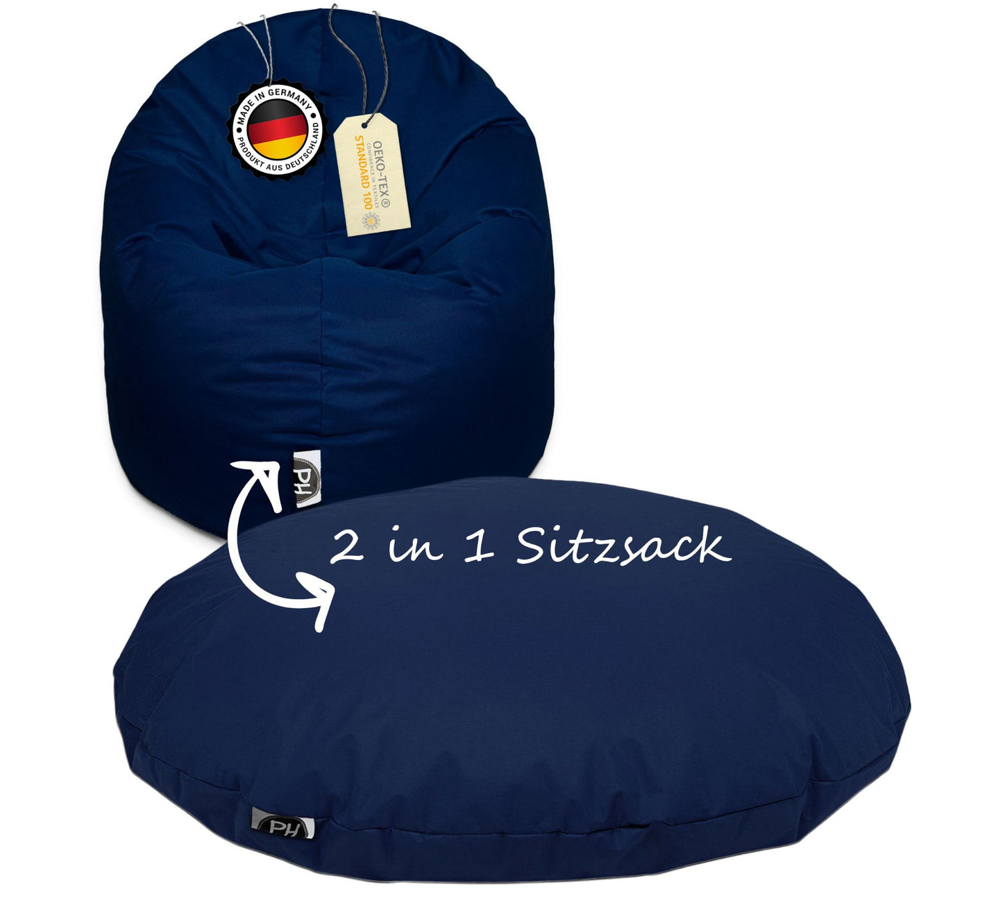 Sitzsack 2-in-1