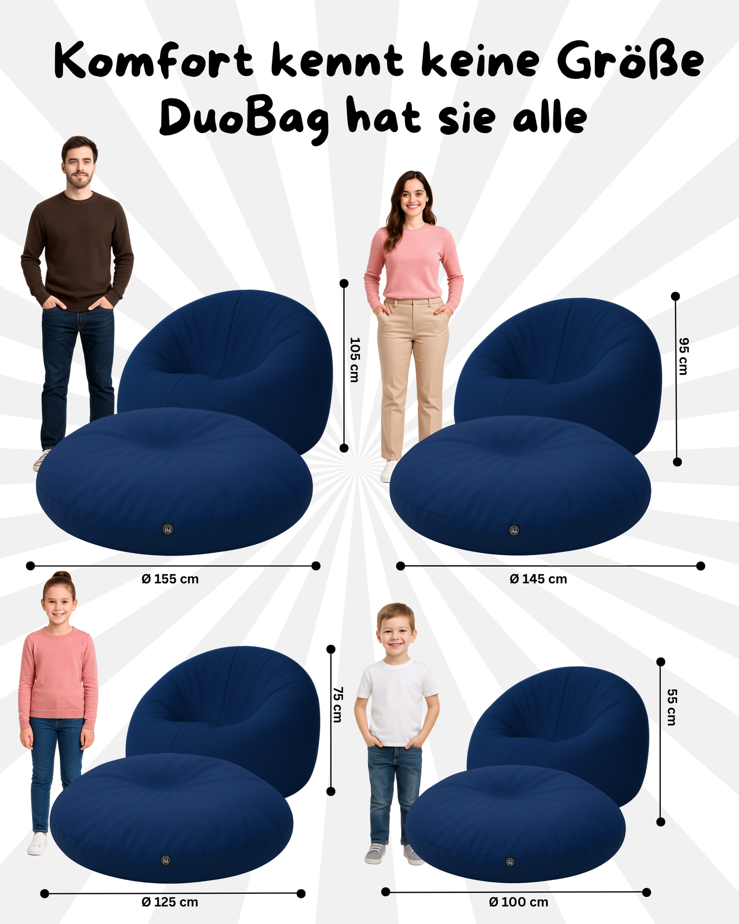 DuoBag Sitzsack 2-in-1