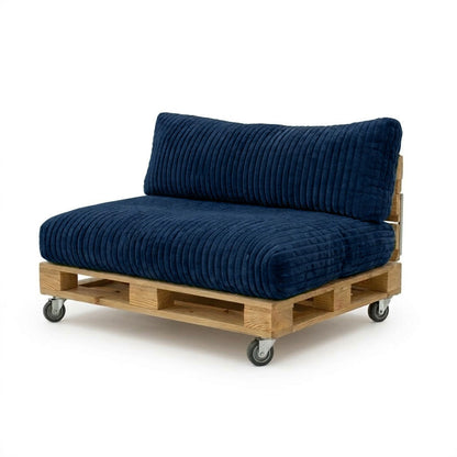 Paletti Cord™ Palettenpolster Set – Sitz- & Rückenkissen für Europaletten