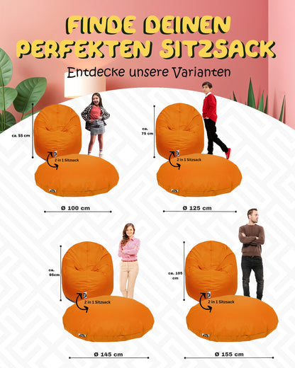 Sitzsack 2-in-1