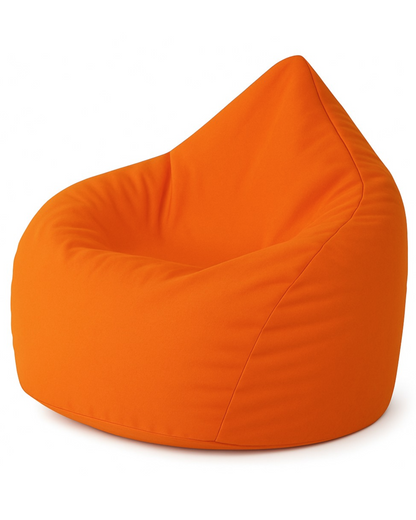 Sitzsack in Tropfenform