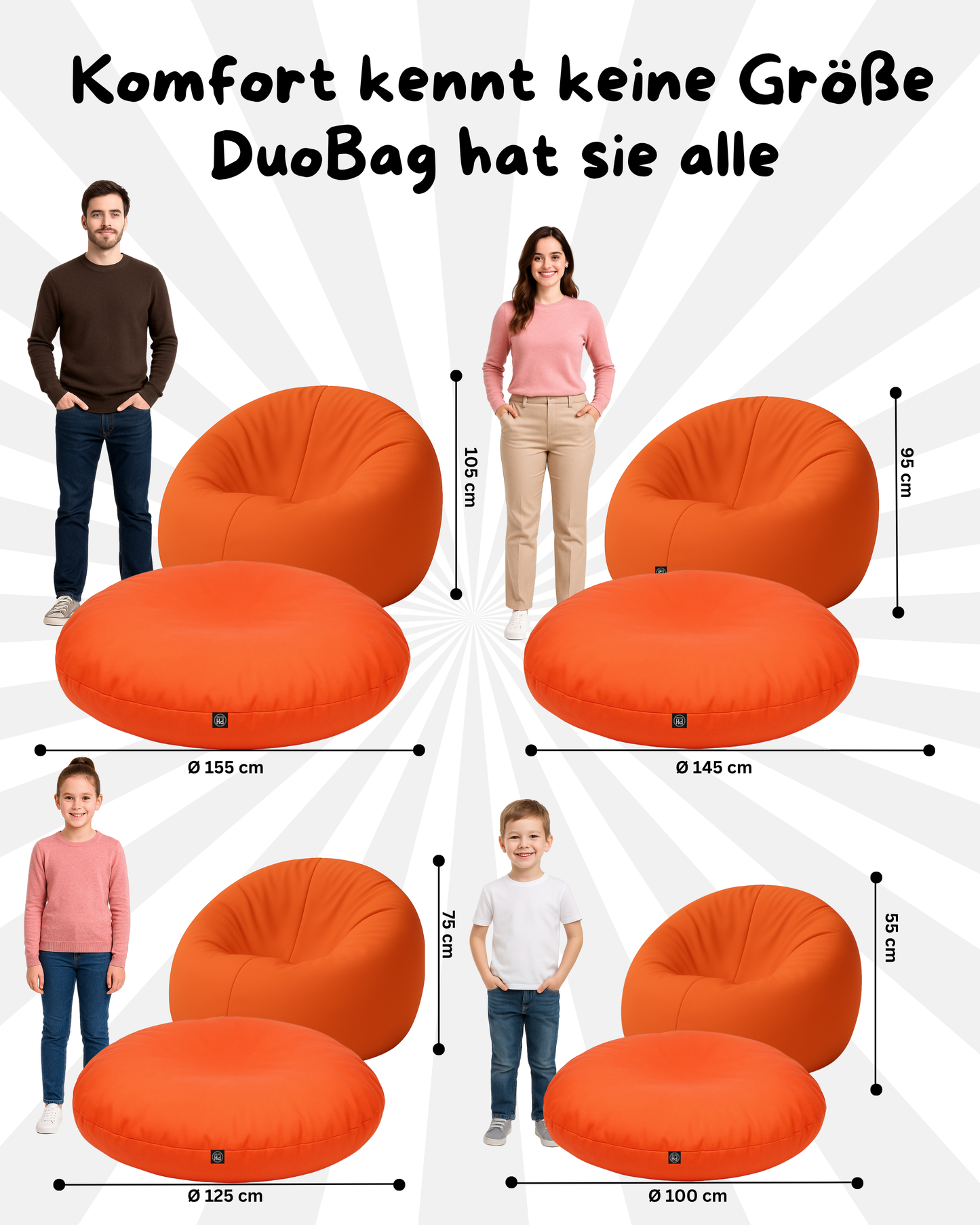 DuoBag Sitzsack 2-in-1