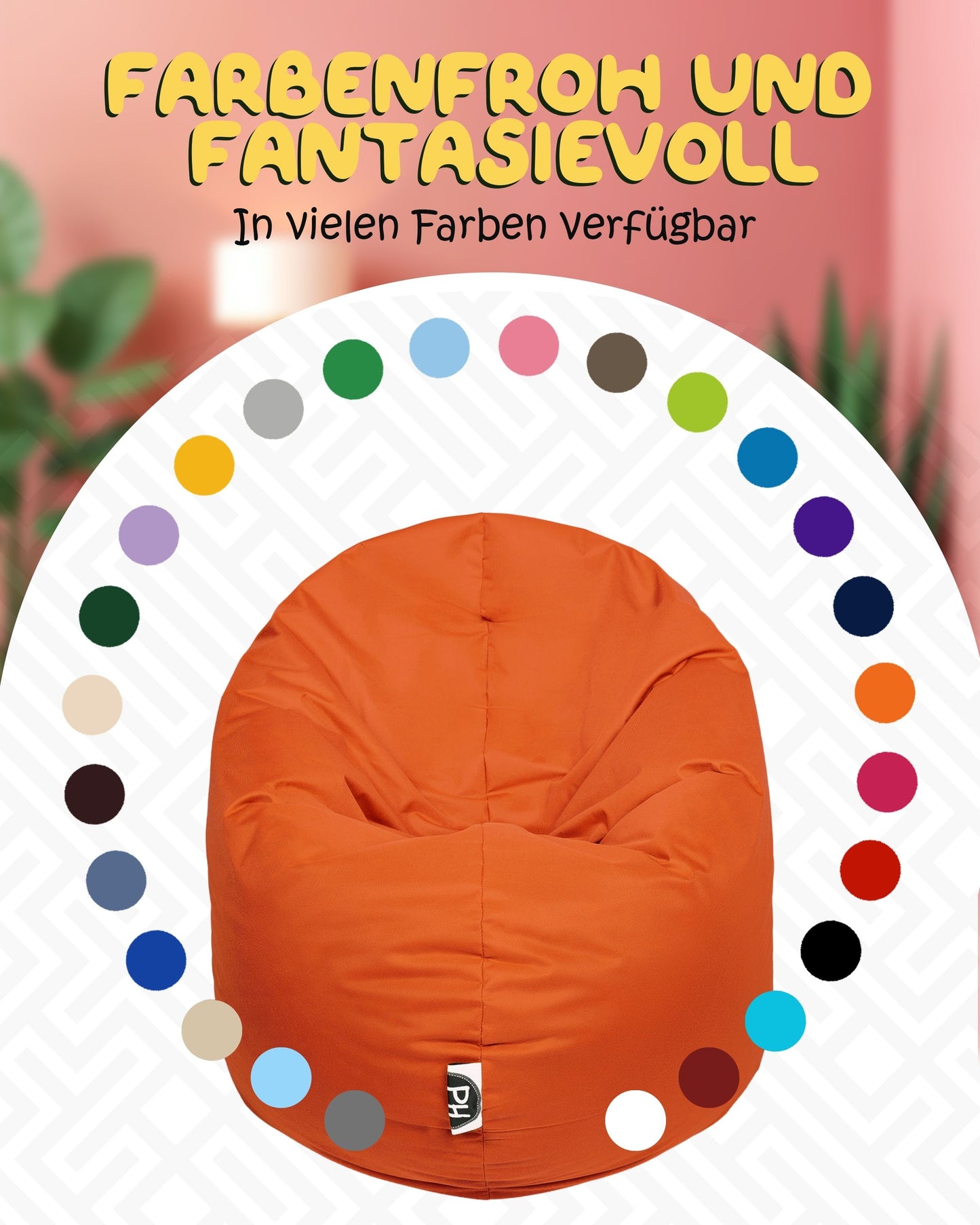 Sitzsack Jumbo 2-in-1