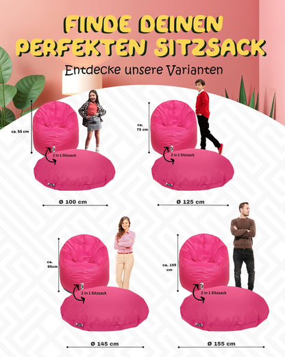 Sitzsack 2-in-1
