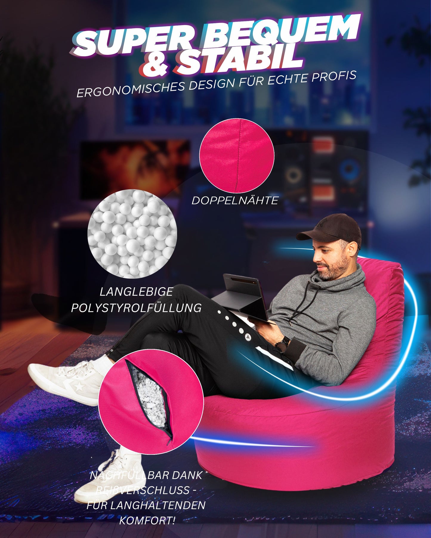 Gamer-Sessel für Kinder