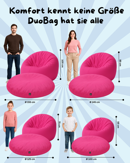 DuoBag Sitzsack 2-in-1