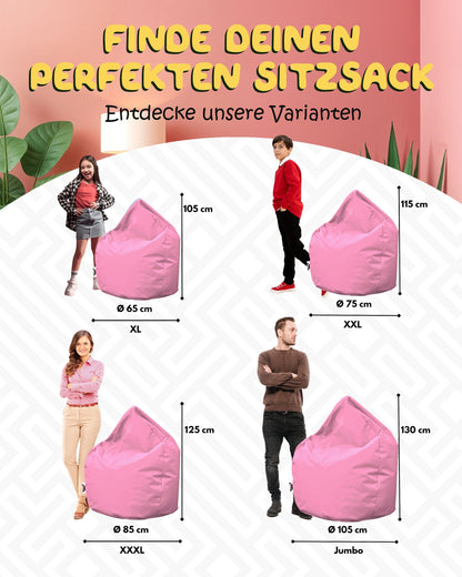 Sitzsack 2-in-1 Jumbo