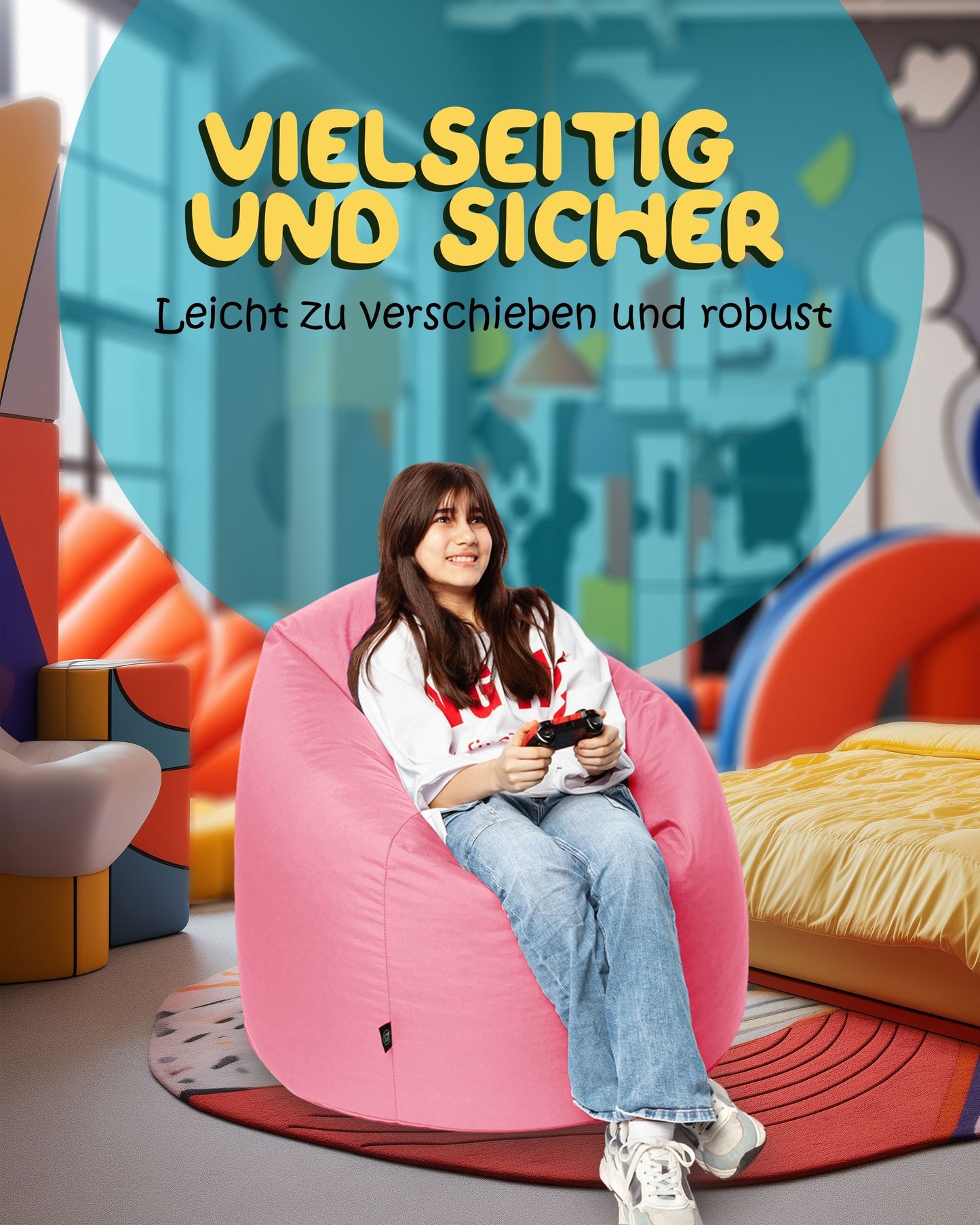 Sitzsack 2-in-1 Jumbo