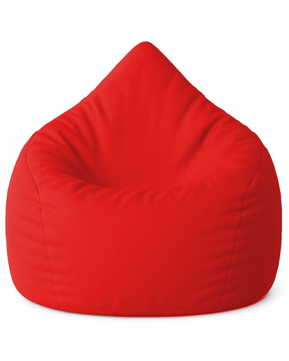 Sitzsack in Tropfenform