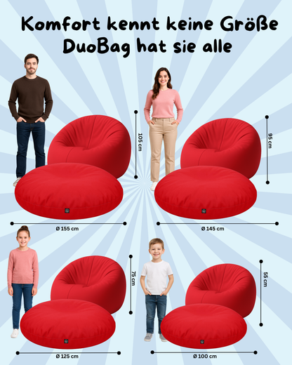 DuoBag Sitzsack 2-in-1