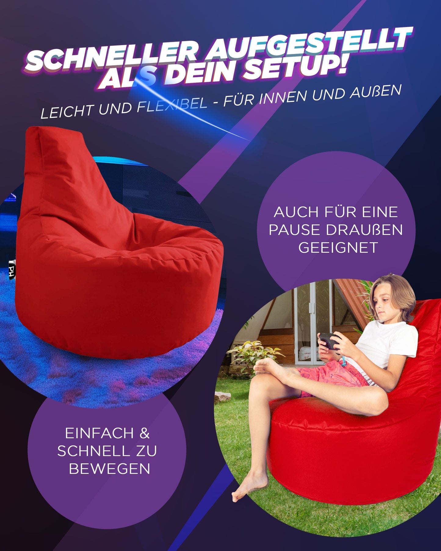 Gamer-Sessel für Kinder