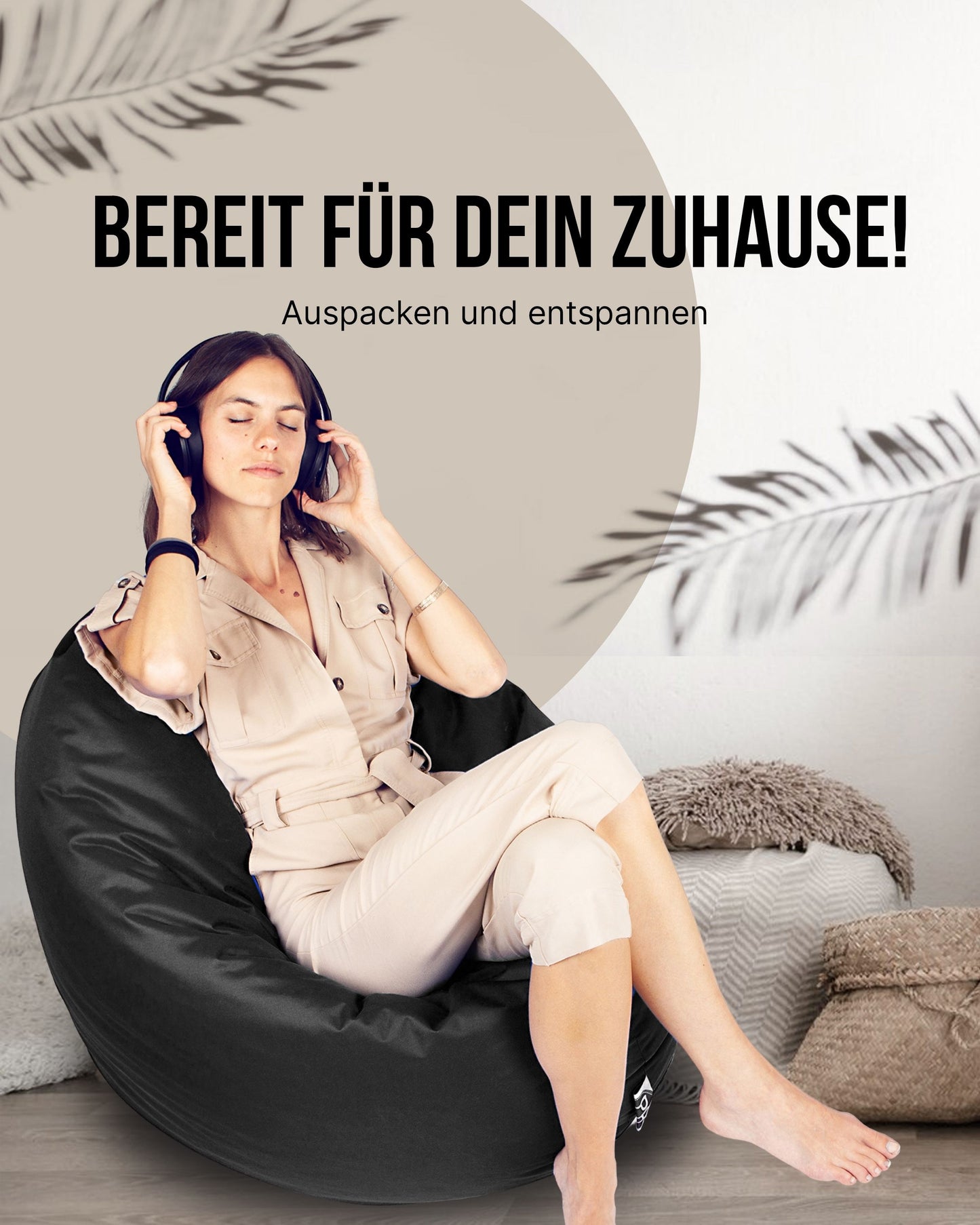 Sitzsack Jumbo 2-in-1