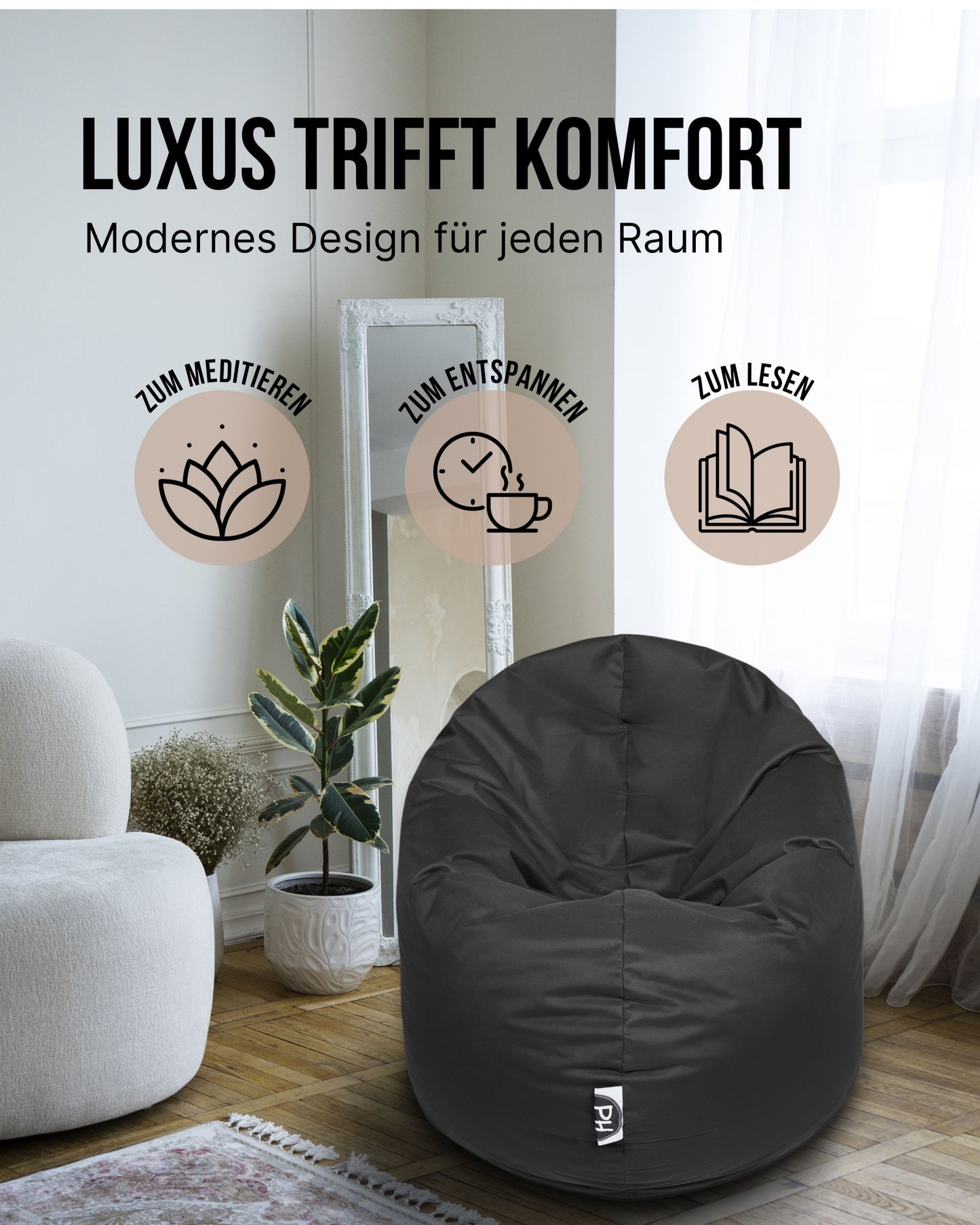 Sitzsack Jumbo 2-in-1