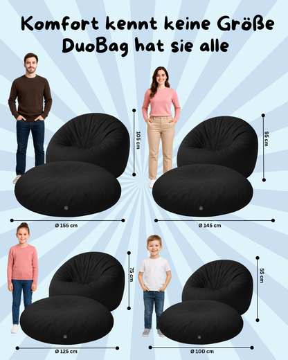 DuoBag Sitzsack 2-in-1