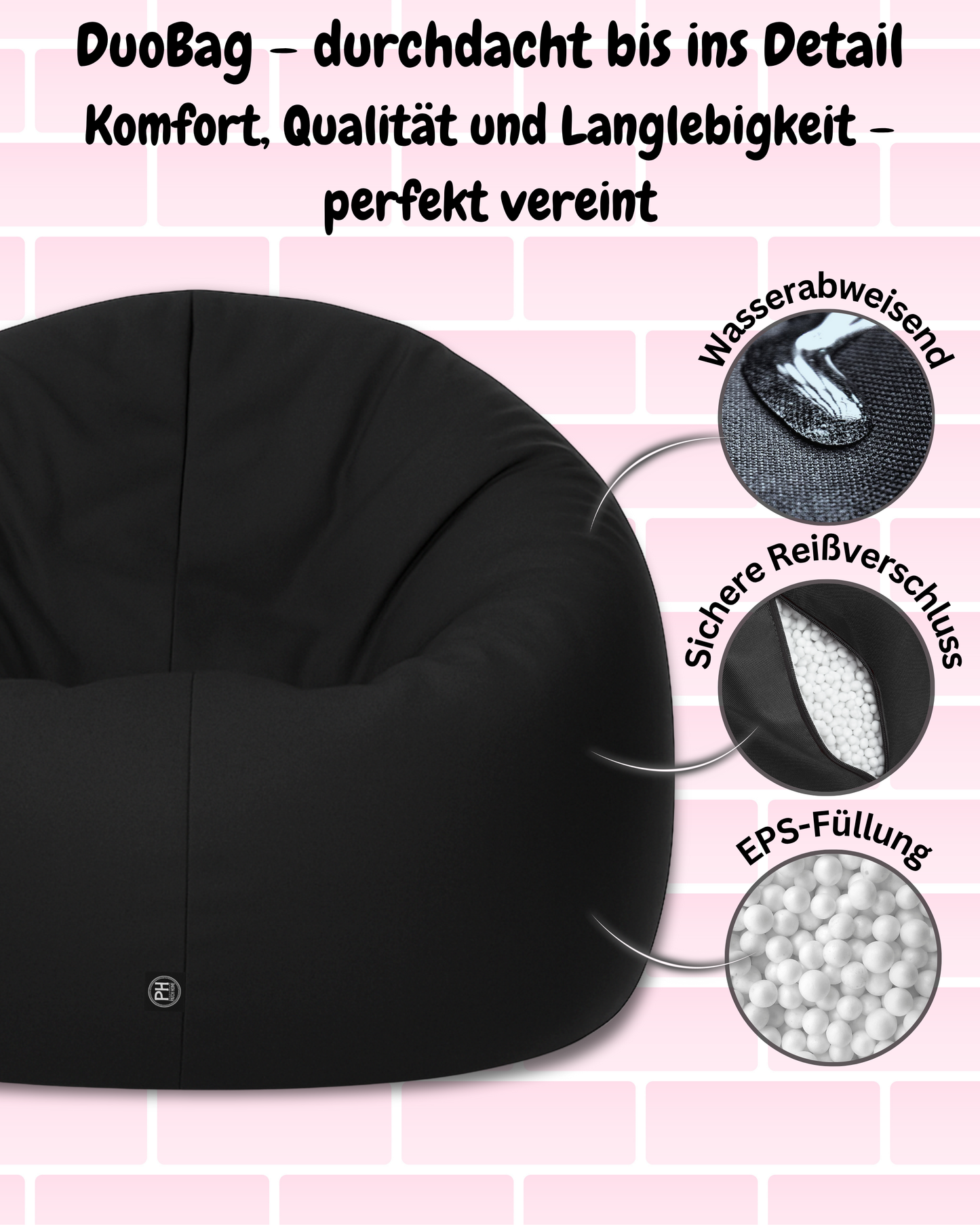 DuoBag Sitzsack 2-in-1
