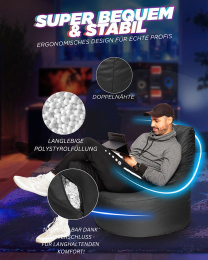 Gaming Sitzsack XXL