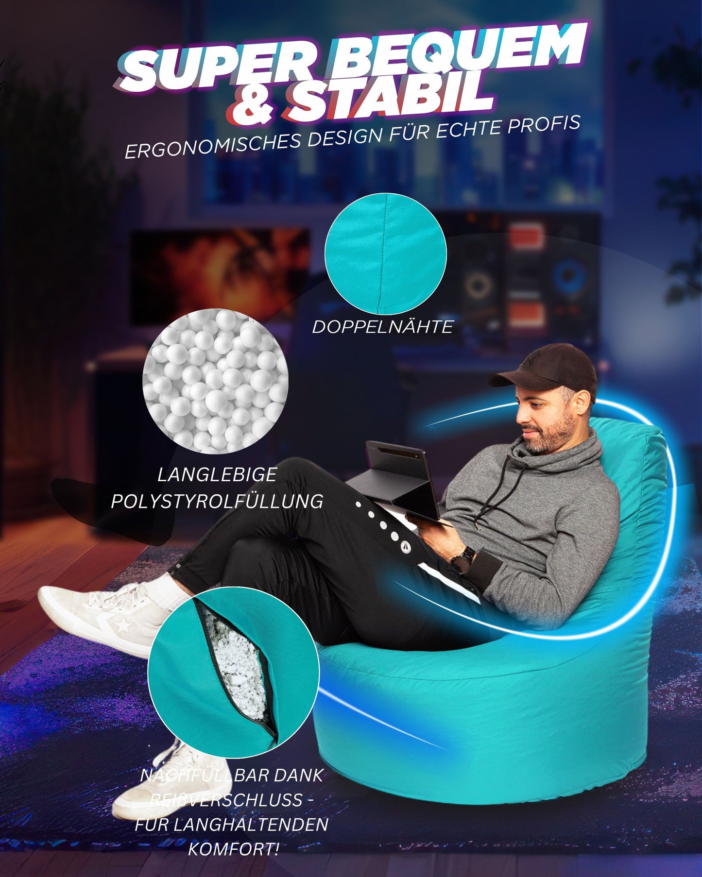 Gamer-Sessel für Kinder