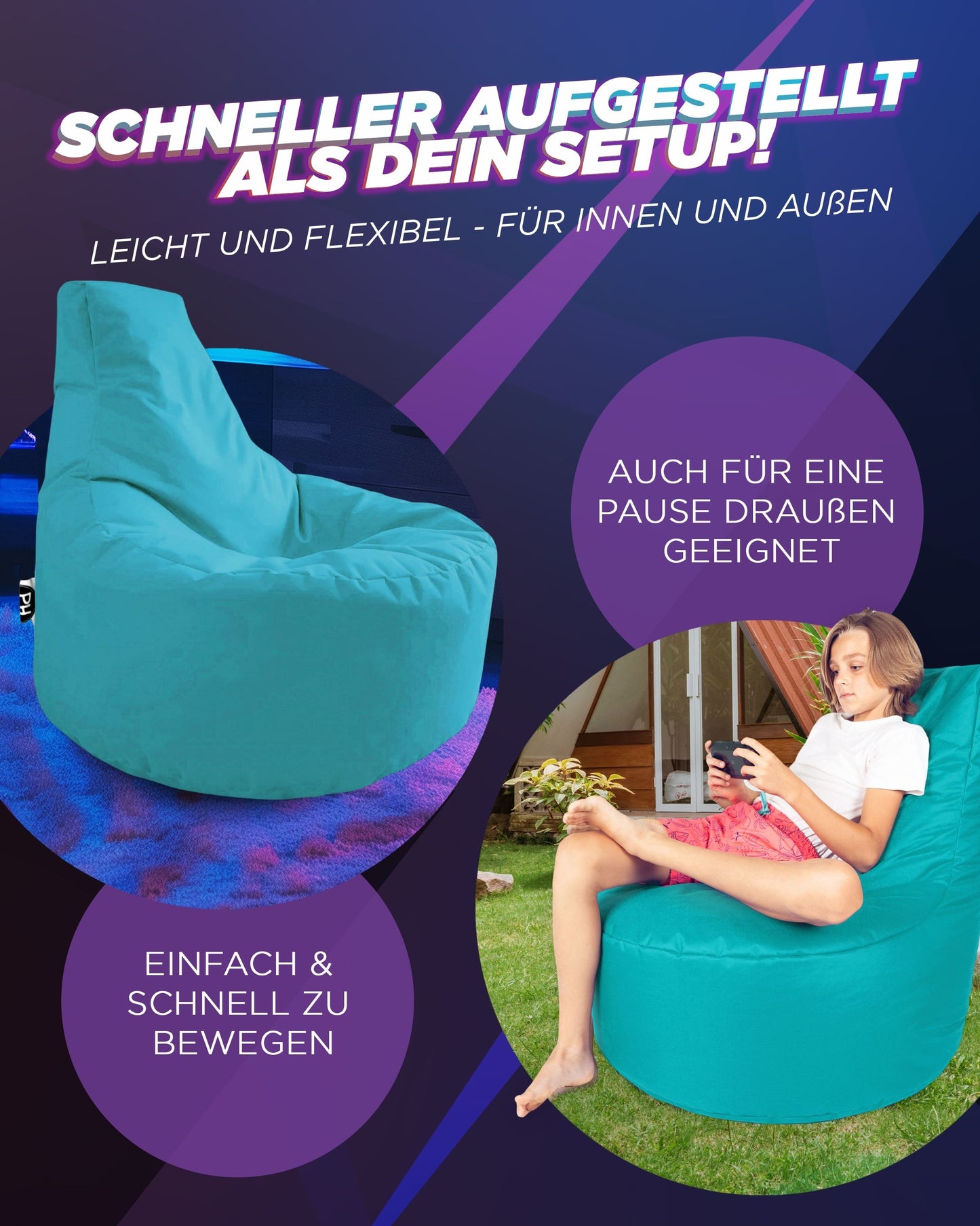 Gamer-Sessel für Kinder