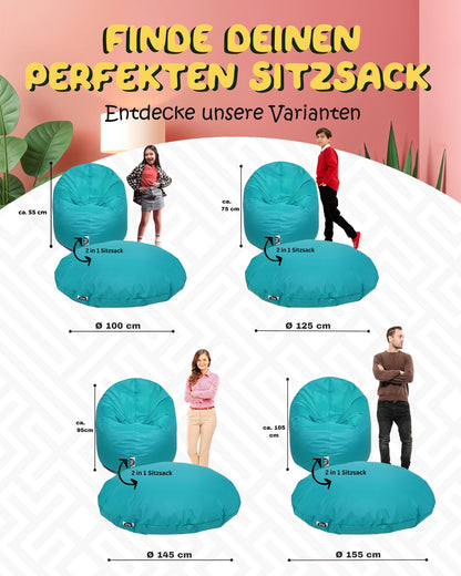 Sitzsack 2-in-1