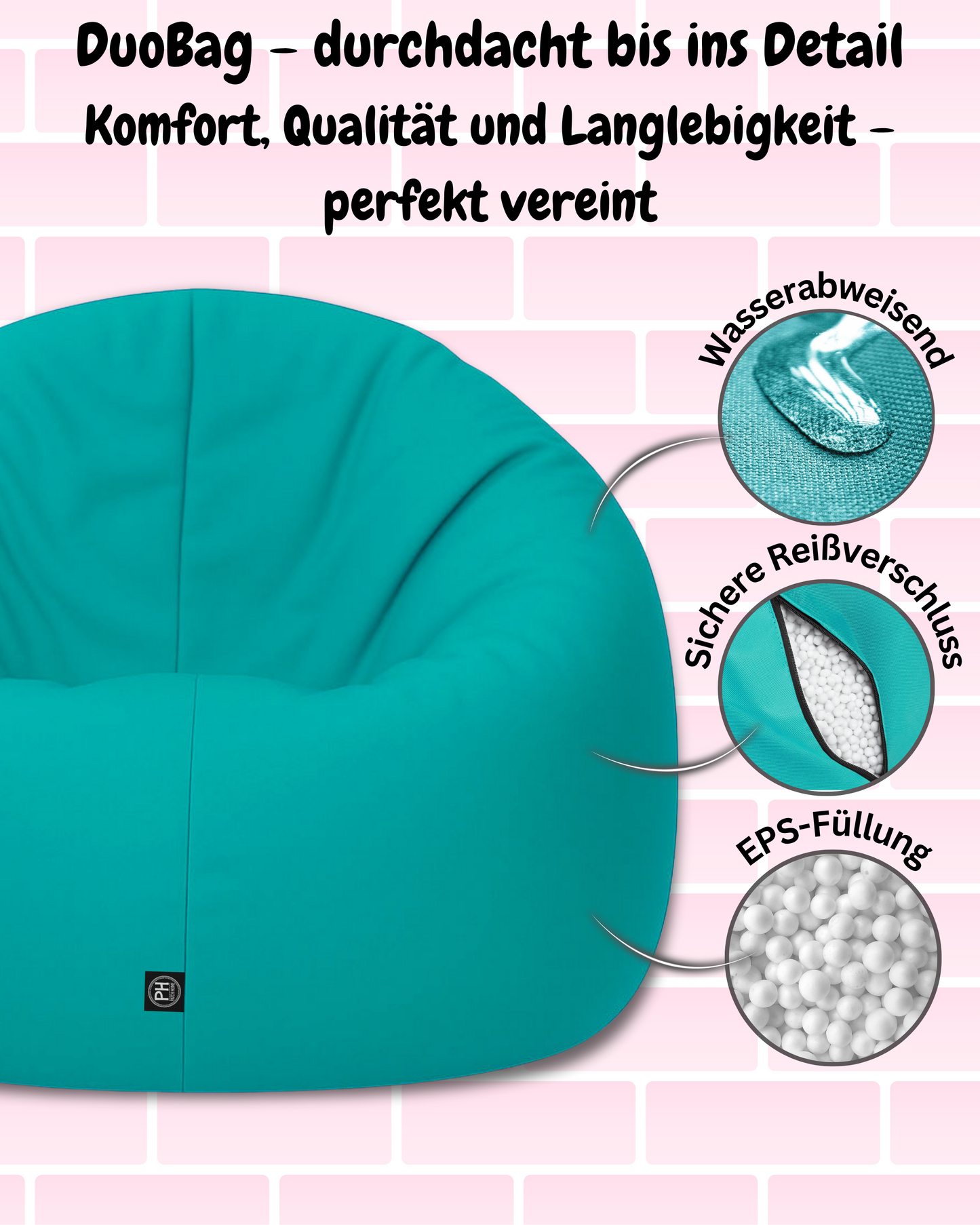 DuoBag Sitzsack 2-in-1