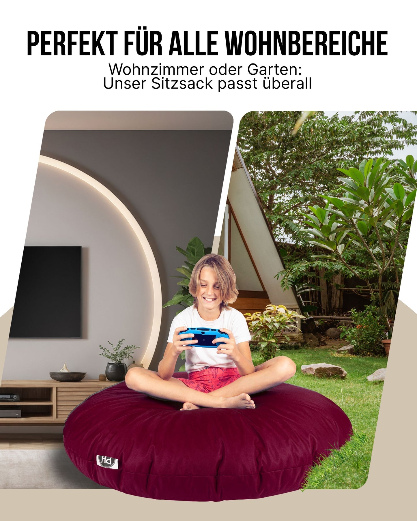 Sitzsack 2-in-1