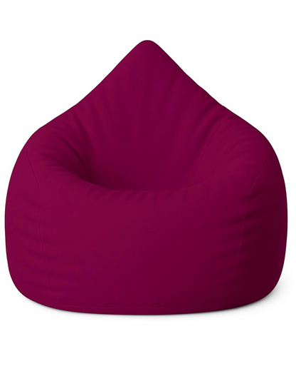 Sitzsack in Tropfenform