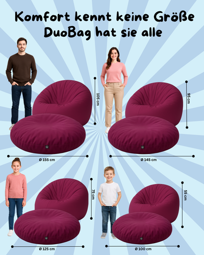 DuoBag Sitzsack 2-in-1
