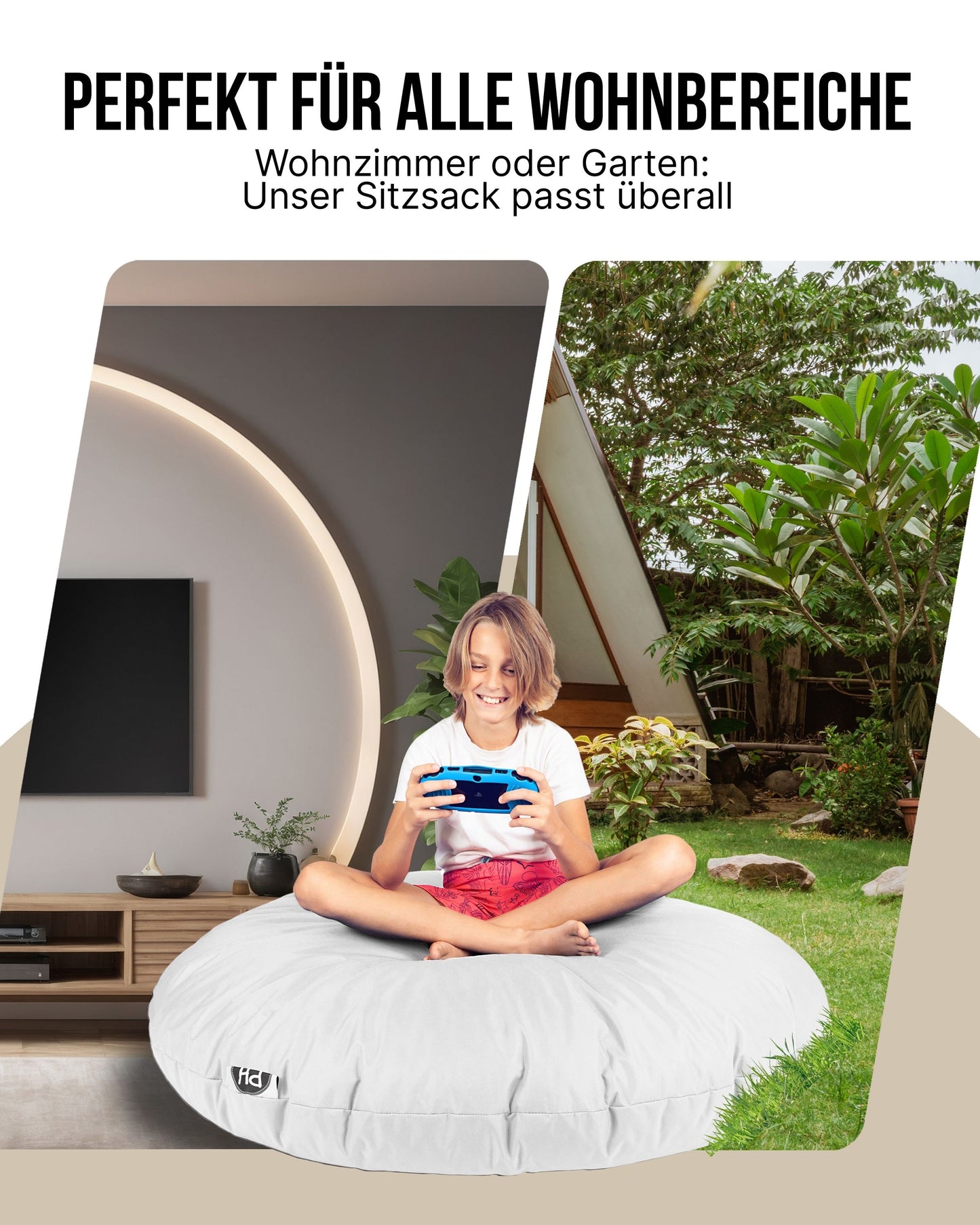 Sitzsack 2-in-1