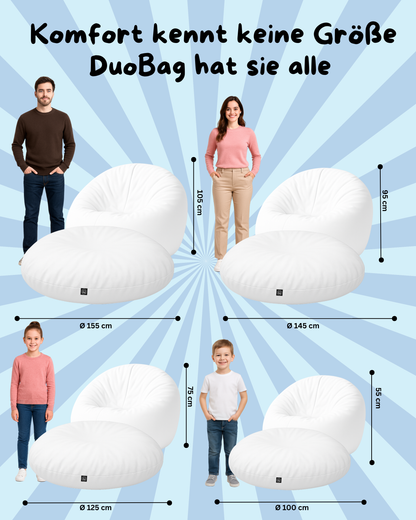 DuoBag Sitzsack 2-in-1