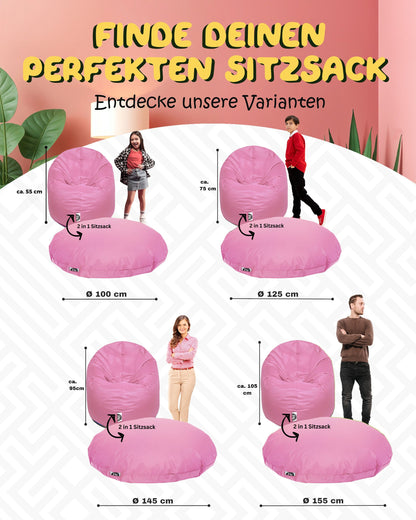 Sitzsack 2-in-1