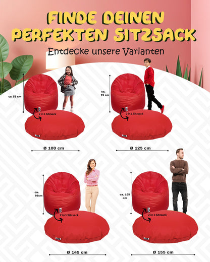 Sitzsack 2-in-1