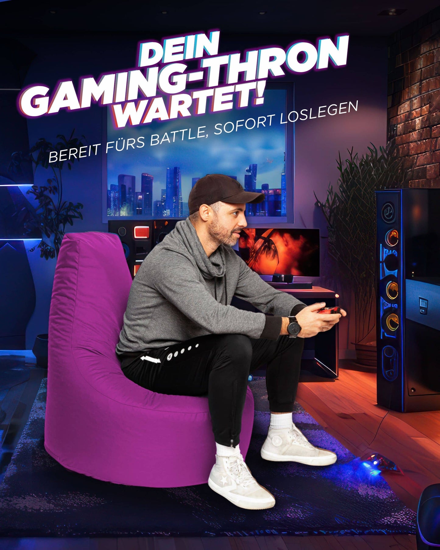 Gaming Sitzsack XXL